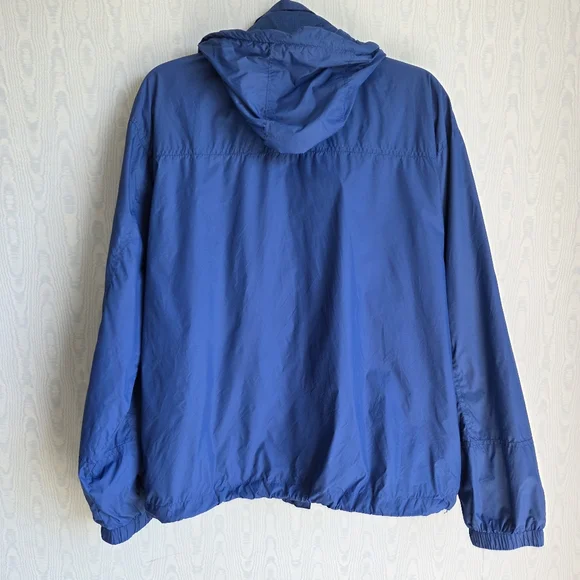 ProSpirit Windbreaker Jacket Mens M Blue Removable Hood - Picture 4 of 9